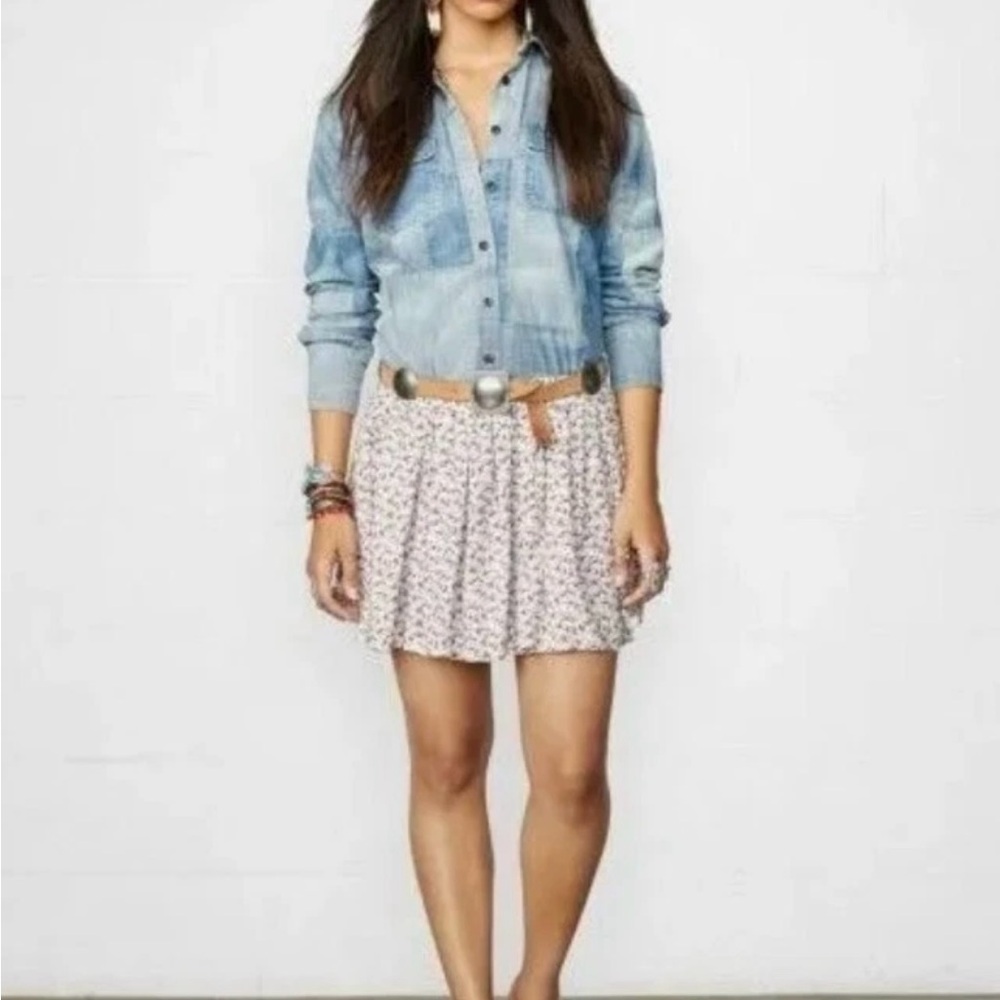 Denim & Supply Ralph Lauren Floral Mini Skirt
